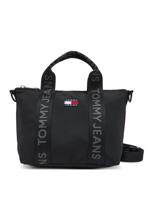 Tommy Jeans Torebka Tjw Ess Daily Mini Tote AW0AW17288 Czarny. Kolor: czarny