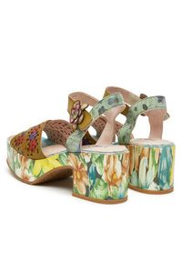 Laura Vita Sandały Paulao 09 Kolorowy. Materiał: skóra. Wzór: kolorowy #4