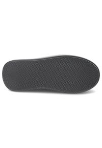 Sneakersy damskie Filippo, wykonane ze skóry naturalnej modny fason na wysokiej platformie klasyczne sznurowanie, czarne, DP6058/26 BK. Okazja: na co dzień. Zapięcie: sznurówki. Kolor: czarny. Materiał: skóra. Obcas: na platformie #3