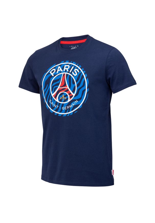 Koszulka PSG męska. Kolor: niebieski. Sport: piłka nożna