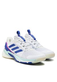 Adidas - adidas Buty halowe Crazyflight 5 IF9262 Biały. Kolor: biały. Materiał: mesh, materiał #4