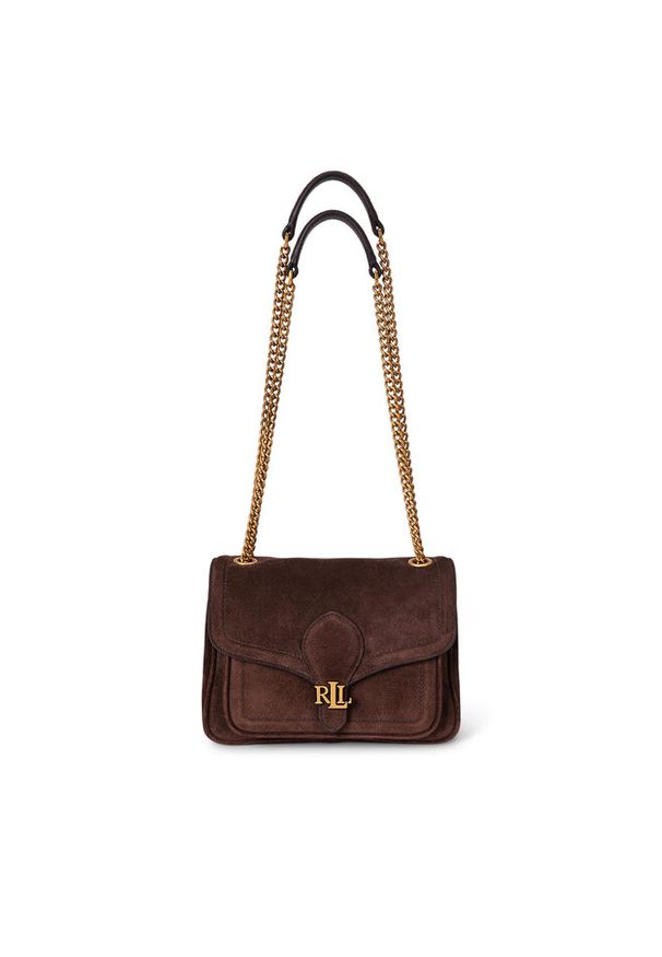 Lauren Ralph Lauren - Torebka LAUREN RALPH LAUREN. Kolor: brązowy