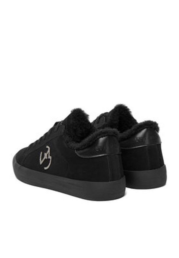 Eva Minge Sneakersy EO-ELLA-WSDR13670 Czarny. Kolor: czarny. Materiał: syntetyk, materiał