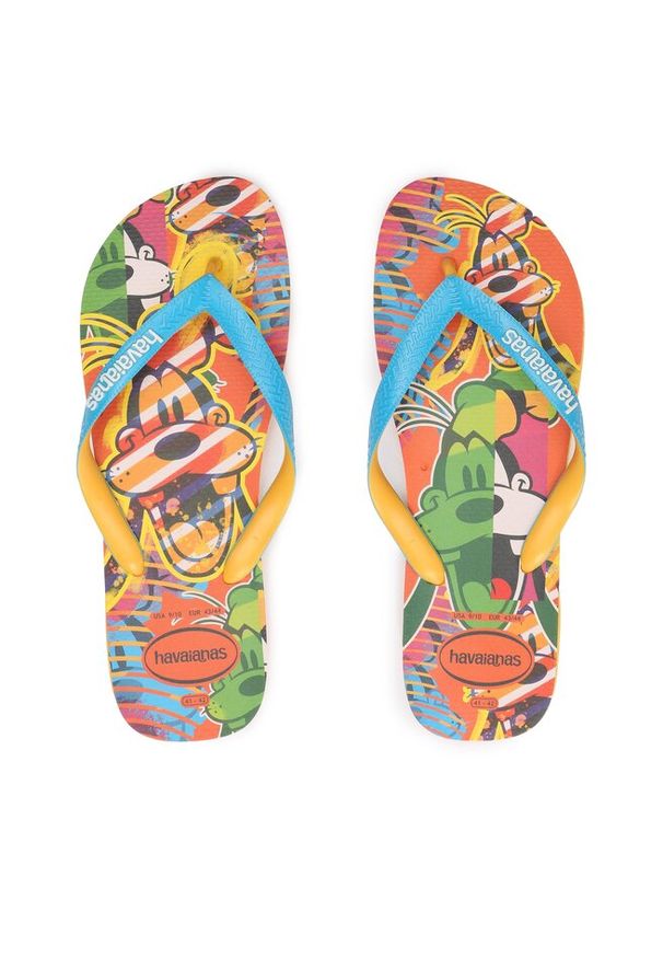 Japonki Havaianas. Wzór: kolorowy