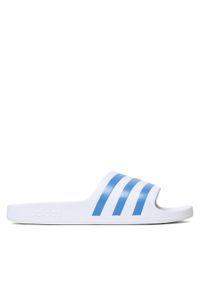 Adidas - adidas Klapki Adilette Aqua HP6295 Biały. Kolor: biały. Materiał: syntetyk