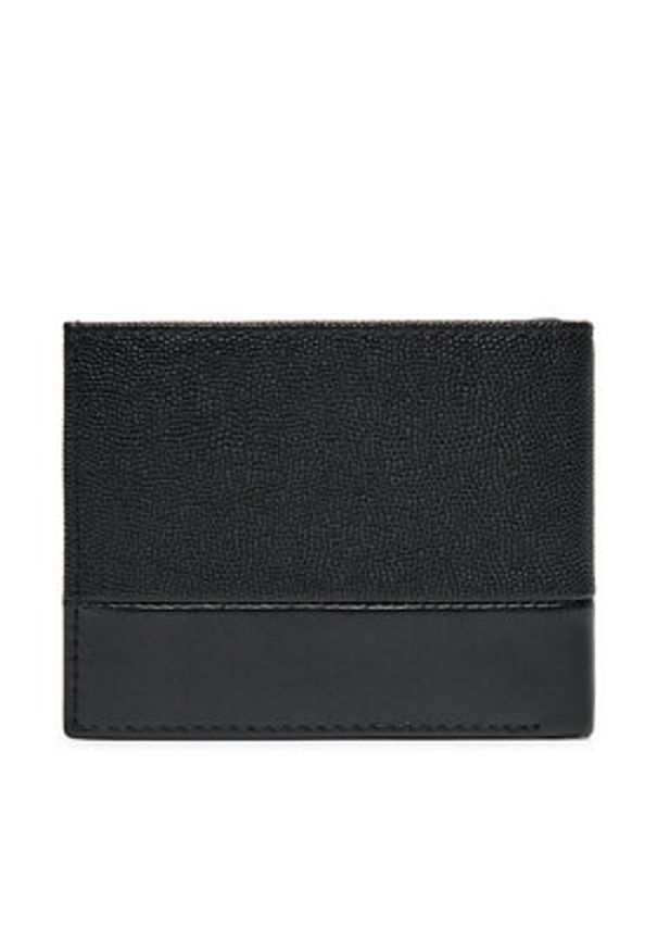 Calvin Klein Duży Portfel Męski Ck Must Bifold 5cc W/Coin K50K512678 Czarny. Kolor: czarny. Materiał: skóra
