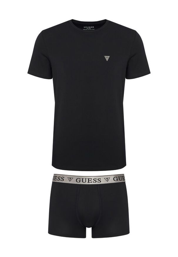 Guess Komplet bielizny U4BG85 KCD31 Czarny. Kolor: czarny. Materiał: bawełna