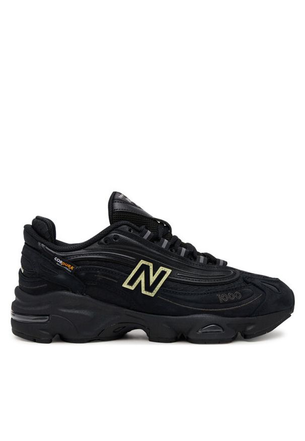 New Balance Sneakersy M1000BBV Czarny. Kolor: czarny. Materiał: skóra