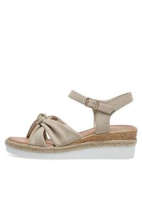 Clara Barson Espadryle ALIA WS2189-30 Beżowy. Kolor: beżowy. Materiał: syntetyk #6