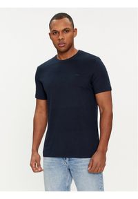 s.Oliver T-Shirt 2057430 Granatowy Regular Fit. Kolor: niebieski. Materiał: bawełna #1