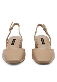 Gino Rossi - GINO ROSSI Czółenka TEODORA-VII97-39 Beżowy. Kolor: beżowy. Materiał: skóra #6