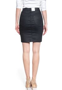 Lee - SPÓDNICA JEANSOWA LEE HIGH WAIST ZIP SKIRT COATED LEOLA L38DDPAH. Stan: podwyższony. Materiał: jeans. Długość: długie #5