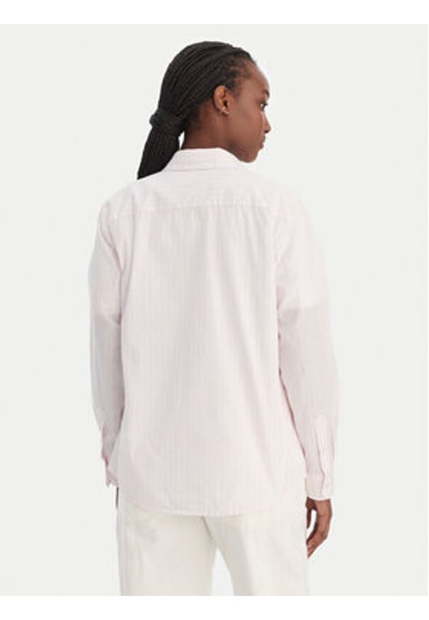 Tommy Jeans Koszula DW0DW22211 Różowy Regular Fit. Kolor: różowy. Materiał: bawełna