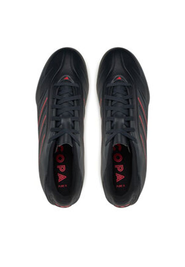 Adidas - adidas Buty do piłki nożnej Copa Pure 3 Club Turf IE1169 Czarny. Kolor: czarny. Materiał: skóra