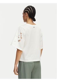 Weekend Max Mara Bluzka Targa 2615941102 Biały Regular Fit. Kolor: biały. Materiał: bawełna #5