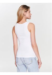 Pinko Top Calcolatore 100807 A0PU Biały Slim Fit. Kolor: biały. Materiał: bawełna #5