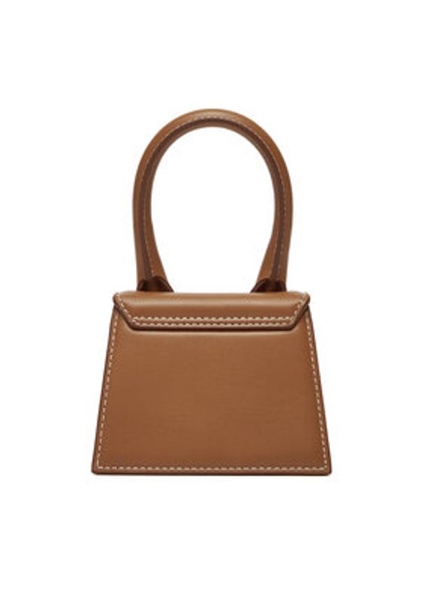JACQUEMUS Torebka Le Chiquito 22H213BA001-3072 Brązowy. Kolor: brązowy. Materiał: skórzane