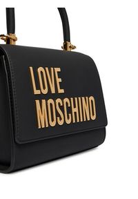 Love Moschino - LOVE MOSCHINO Torebka JC4024PP1OKD0000 Czarny. Kolor: czarny. Materiał: skórzane #5
