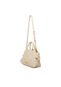 Love Moschino - LOVE MOSCHINO Torebka JC4055PP1PLL0110 Kremowy. Kolor: kremowy. Materiał: skórzane #5