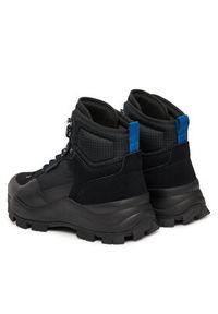 Tommy Jeans Trekkingi Tjm Hybrid Boot EM0EM01633 Czarny. Kolor: czarny. Materiał: zamsz, skóra. Sport: turystyka piesza