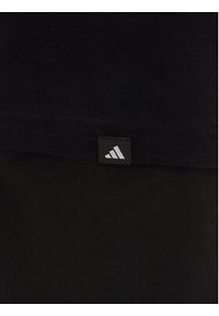 Adidas - adidas T-Shirt Lounge Slides Graphic Pocket JC5283 Czarny Regular Fit. Kolor: czarny. Materiał: bawełna #4