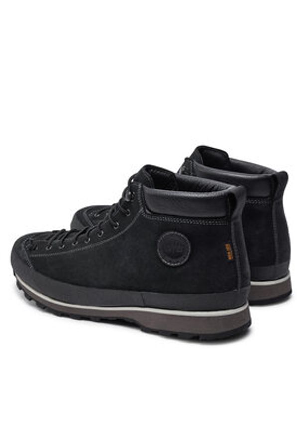 LOMER - Lomer Trekkingi Bio Naturale Mid Mtx Suede 50085/A Czarny. Kolor: czarny. Materiał: skóra, zamsz. Sport: turystyka piesza