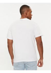 Save The Duck T-Shirt DT1716M BESY18 Biały Regular Fit. Kolor: biały. Materiał: bawełna #5