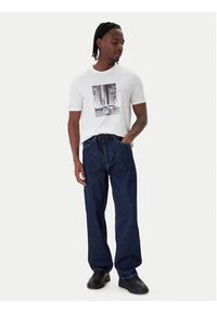 Hugo - HUGO Jeansy Carpenter 50553473 Granatowy Baggy Fit. Kolor: niebieski #2