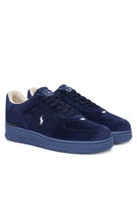 Polo Ralph Lauren Sneakersy 809P13085001 Granatowy. Kolor: niebieski. Materiał: zamsz, skóra #2