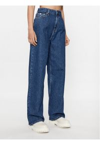 Calvin Klein Jeans Jeansy J20J221766 Granatowy Relaxed Fit. Kolor: niebieski