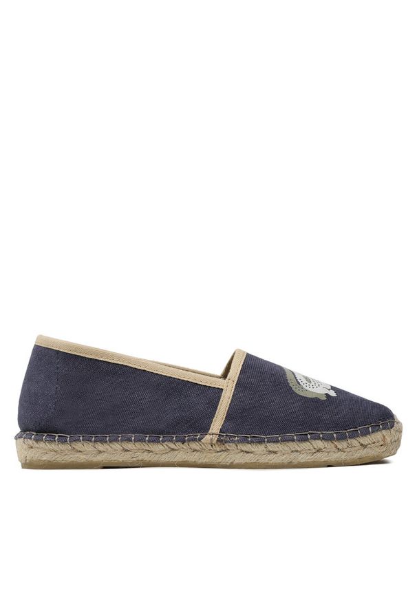 Espadryle Lacoste. Kolor: niebieski