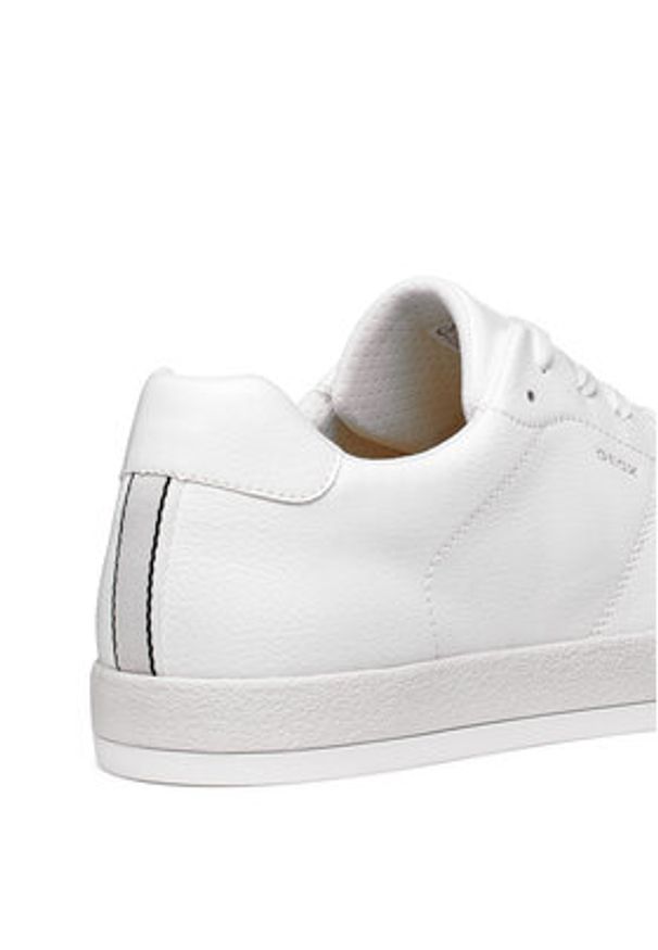 Geox Sneakersy U Serifos U65LSC 000BU C1000 Biały. Kolor: biały. Materiał: skóra