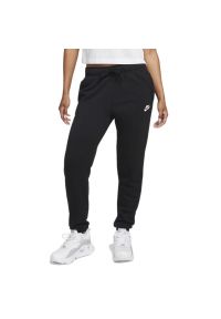 Spodnie Nike Sportswear Club Fleece DQ5191-010 - czarne. Kolor: czarny. Materiał: dresówka, bawełna, dzianina, poliester. Sport: fitness