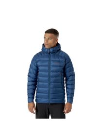 Kurtka puchowa męska Rab Electron Pro Down Jacket z kapturem. Typ kołnierza: kaptur. Kolor: niebieski. Materiał: puch