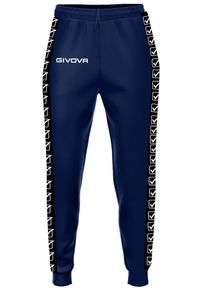 Spodnie Sportowe Givova College Navy XL - Oddychające i Elastyczne. Kolor: niebieski. Materiał: poliester. Sport: fitness