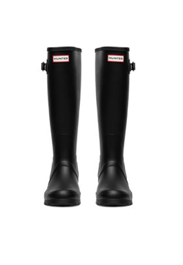 Hunter Kalosze HFW-003 Czarny. Kolor: czarny. Materiał: kauczuk
