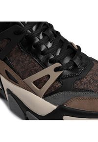 MICHAEL Michael Kors Sneakersy Nick 42F0PEFS1Q Brązowy. Kolor: brązowy. Materiał: skóra #5