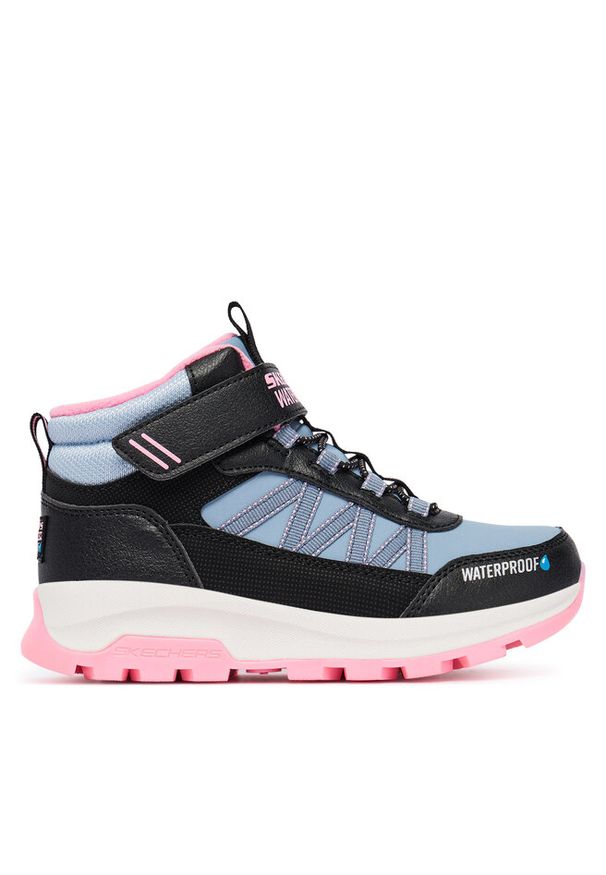 skechers - Śniegowce Skechers. Kolor: czarny
