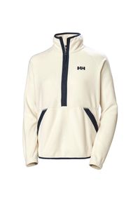 Damski polar 1/2 zip Helly Hansen Rig. Kolor: wielokolorowy, biały, beżowy. Materiał: polar. Sezon: wiosna, lato. Sport: turystyka piesza