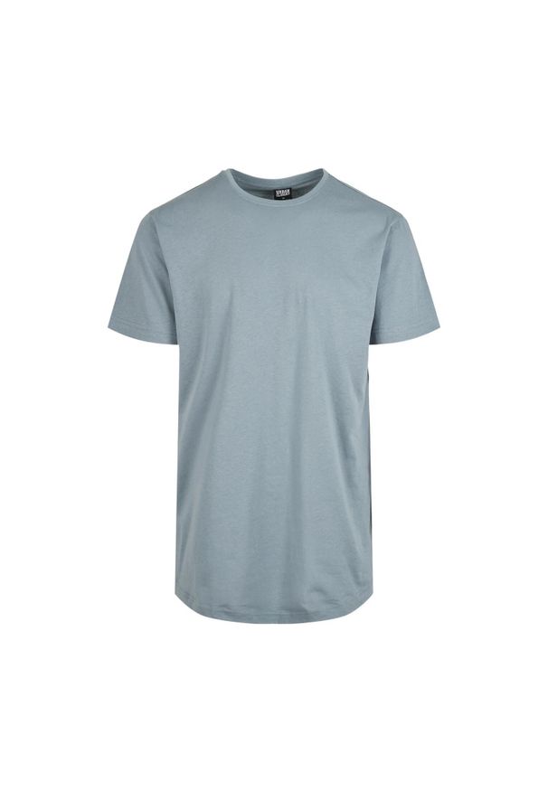 Urban Classics - Męska Długa Koszulka W Kształcie Litery T. Kolor: niebieski. Długość: długie. Sport: turystyka piesza