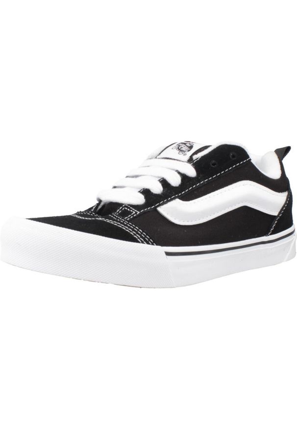 Vans - Buty VANS KNU SKOOL Czarny. Okazja: na co dzień. Kolor: czarny. Materiał: tkanina