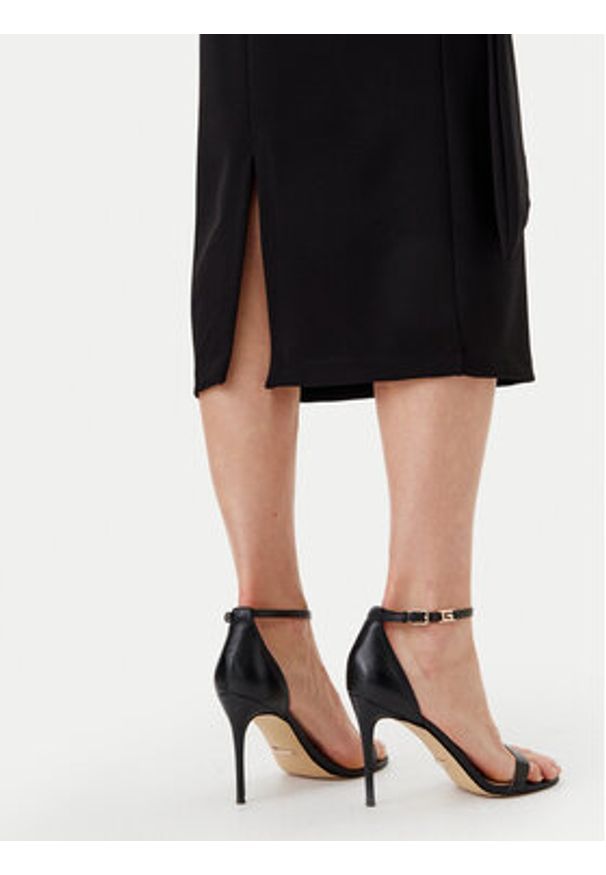 Rinascimento Sukienka koktajlowa CFC0019923002 Czarny Regular Fit. Kolor: czarny. Materiał: syntetyk. Styl: wizytowy