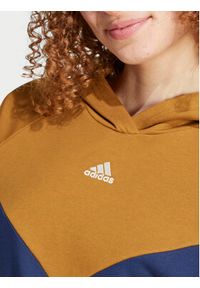 Adidas - adidas Bluza FARM Rio IV9738 Brązowy Loose Fit. Kolor: brązowy. Materiał: bawełna #6