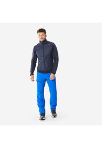 quechua - Spodnie turystyczne męskie Quechua SH900 mountain Warm WTP. Kolor: niebieski. Materiał: tkanina, elastan, materiał