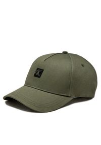 Calvin Klein Czapka z daszkiem Archive Cap K50K511427 Khaki. Kolor: brązowy. Materiał: materiał #1