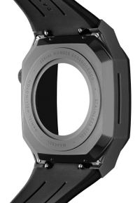 Daniel Wellington etui na smartwatch kolor czarny. Rodzaj zegarka: smartwatch. Kolor: czarny. Materiał: tworzywo sztuczne, materiał #3