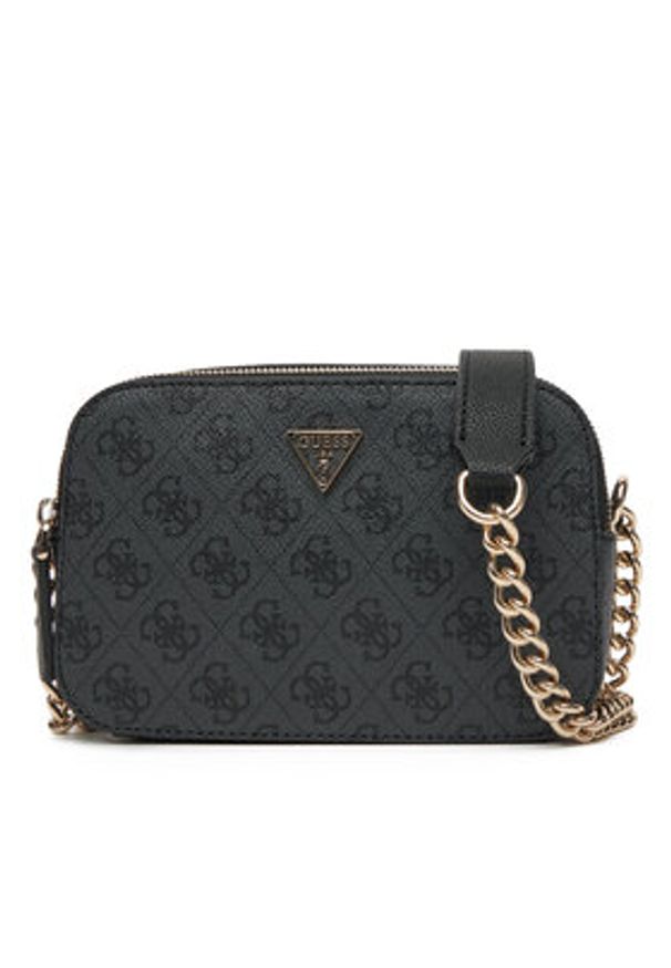 Guess Torebka Noelle II HWBG96 72140 Szary. Kolor: szary. Materiał: skórzane