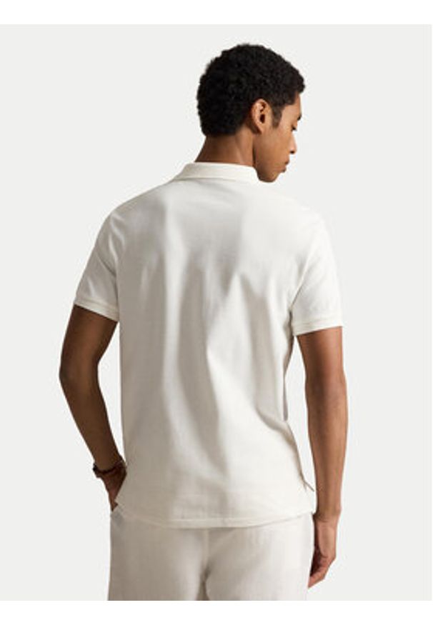 Polo Ralph Lauren Polo 710B21921003 Biały Regular Fit. Typ kołnierza: polo. Kolor: biały. Materiał: bawełna