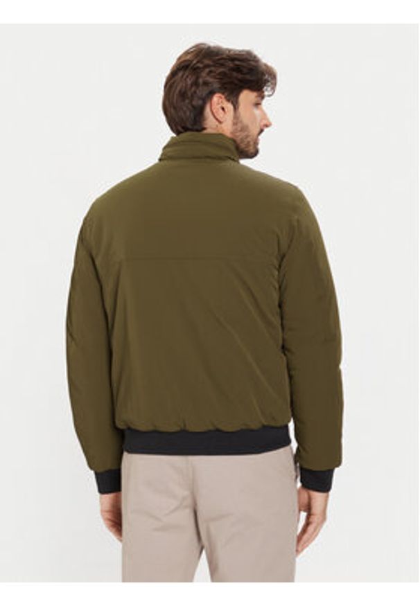 Aeronautica Militare Kurtka bomber 252AB3026UCT03264 Zielony Regular Fit. Kolor: zielony. Materiał: syntetyk