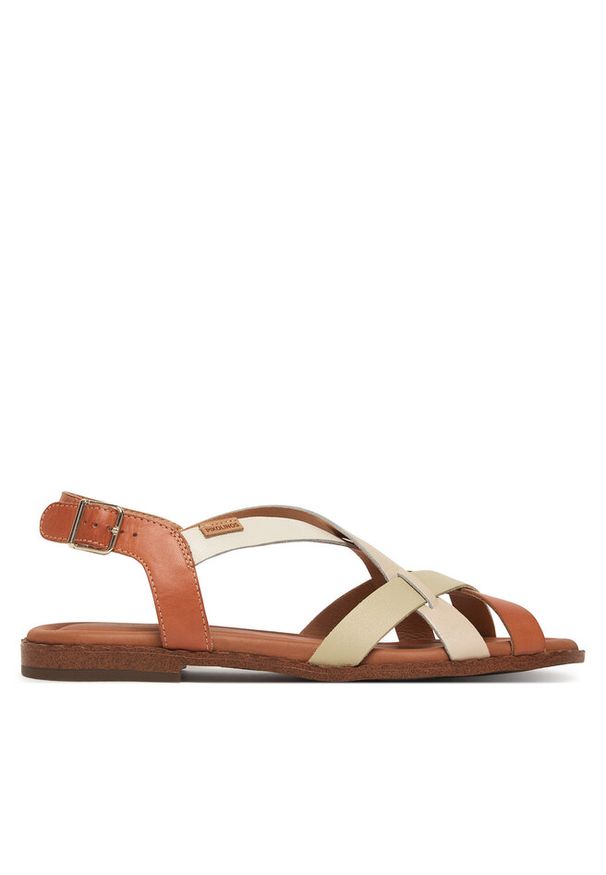 Sandały Pikolinos. Kolor: pomarańczowy